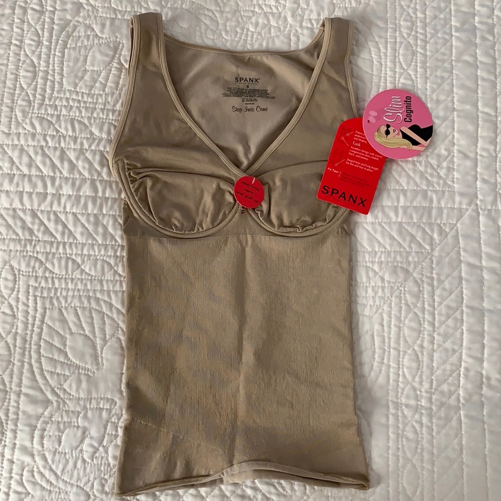 NWT Spanx Tank With Underwire